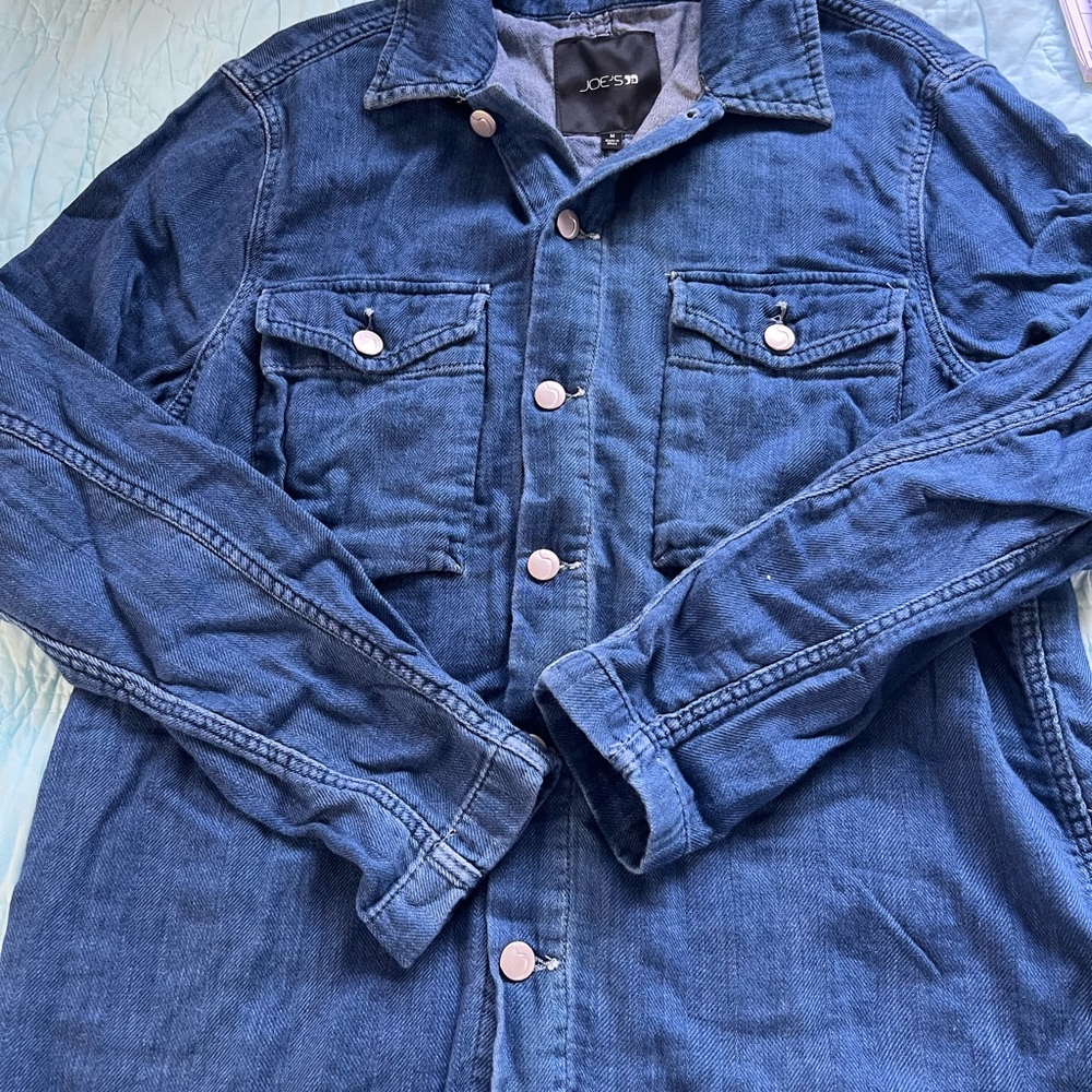 Joe's Jeans Blue Button Down Shirt